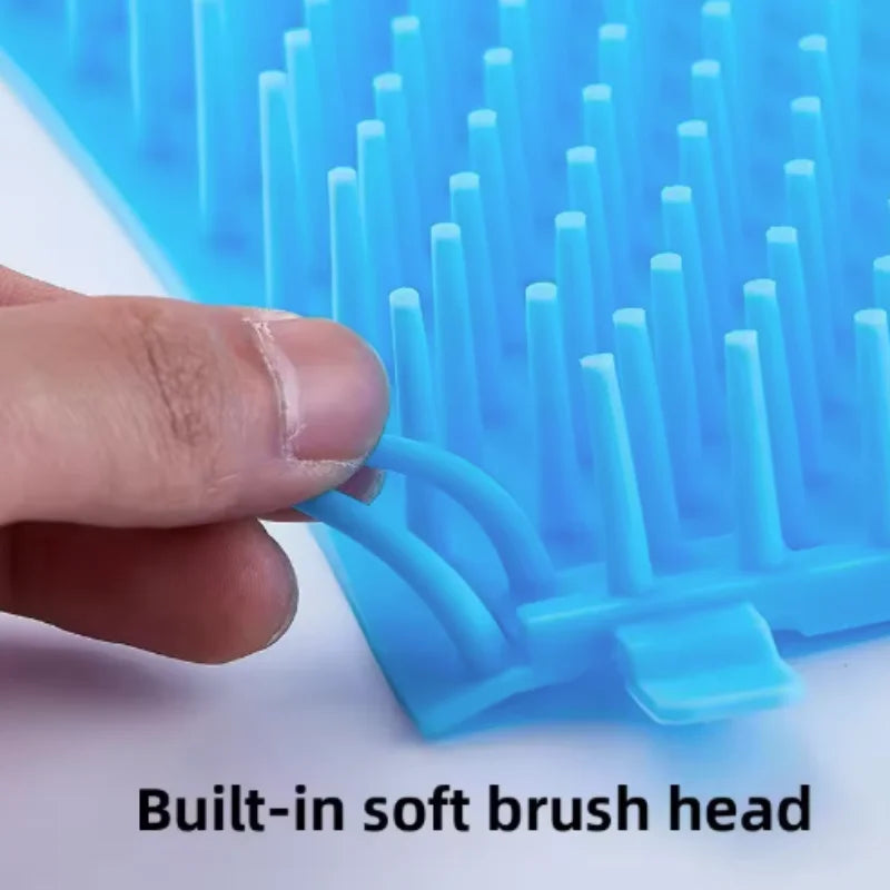 Dog Paw Cleaner Cup with Soft Silicone Bristles