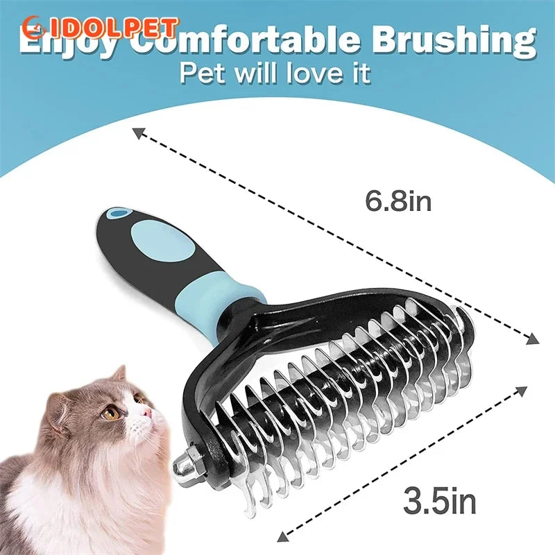 2-in-1 Deshedding & Dematting Brush