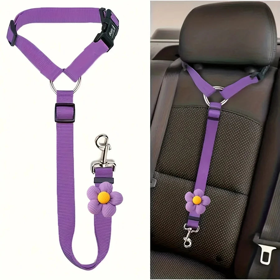 Dog Car Seatbelt Safety Tether