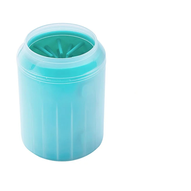 Dog Paw Cleaner Cup with Soft Silicone Bristles