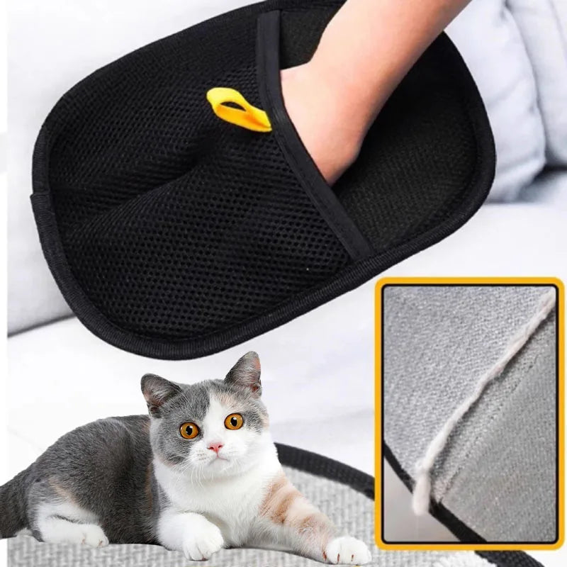 Pet Hair Remover Glove for Furniture, Sofa and Carpet