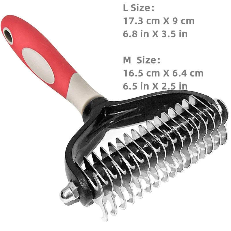 2-in-1 Deshedding & Dematting Brush
