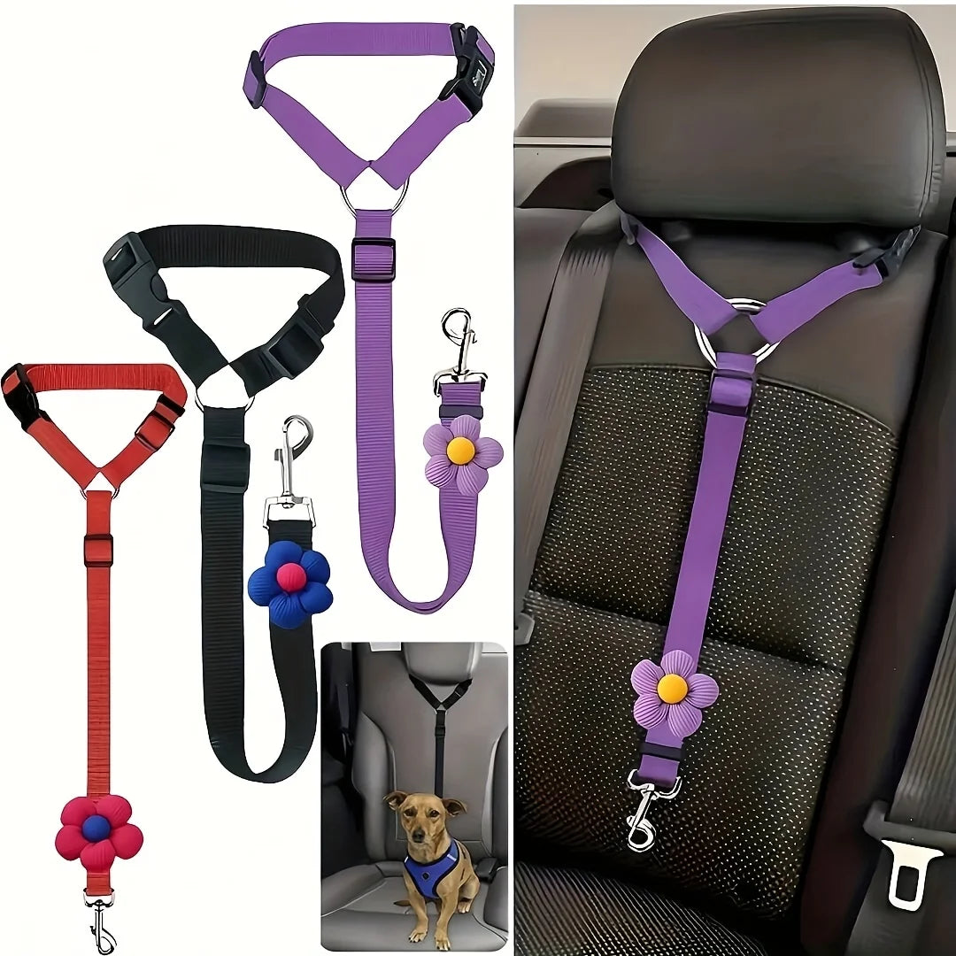 Dog Car Seatbelt Safety Tether