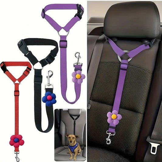 Dog Car Seatbelt Safety Tether