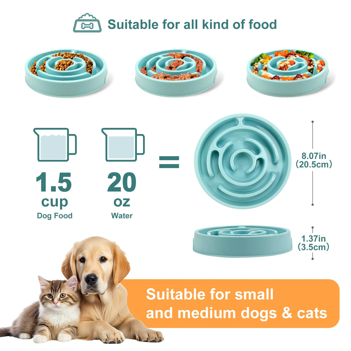 Maze Slow Feeder Dog Bowl