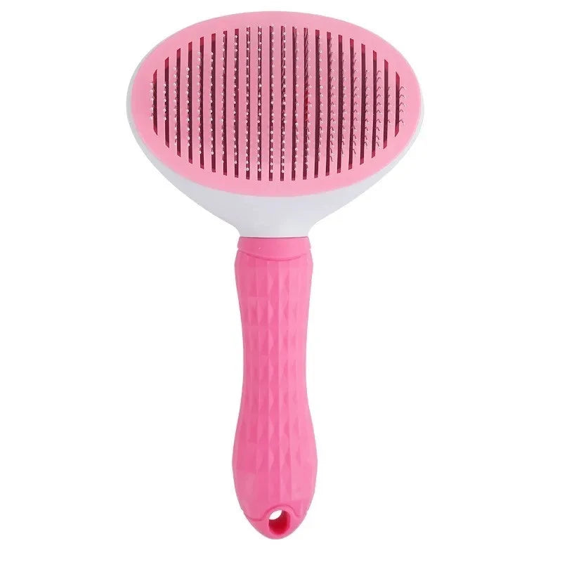 Self-Cleaning Slicker Brush for Dogs and Cats.