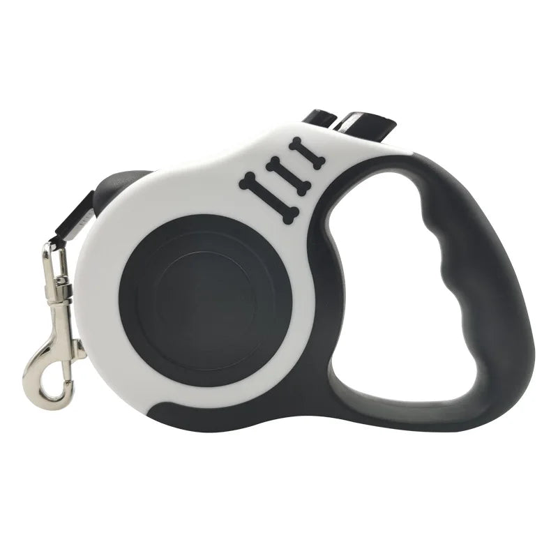 Retractable Dog Leash with One-Touch Brake.