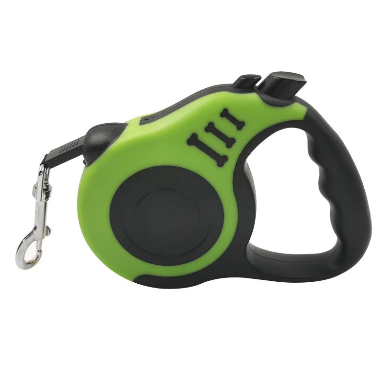 Retractable Dog Leash with One-Touch Brake.