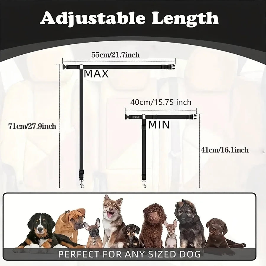 Dog Car Seatbelt Safety Tether