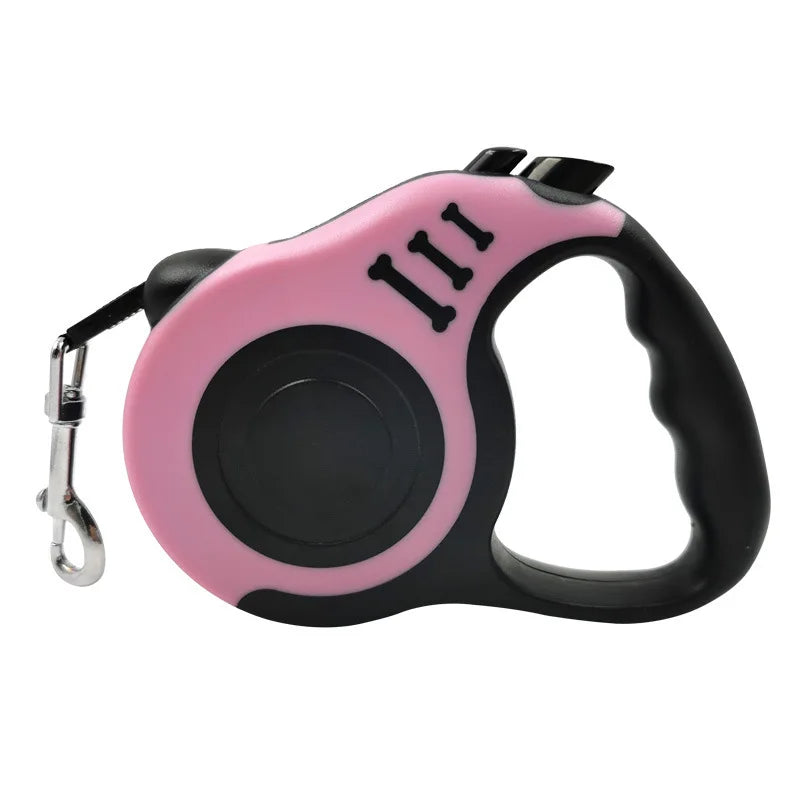 Retractable Dog Leash with One-Touch Brake.
