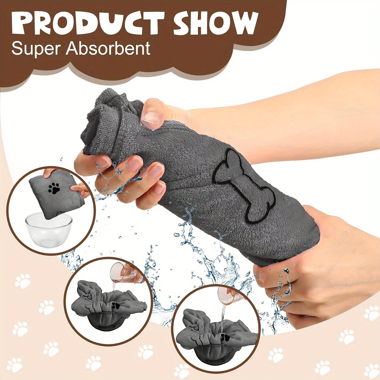 Super Absorbent Microfibre Dog Drying Towel