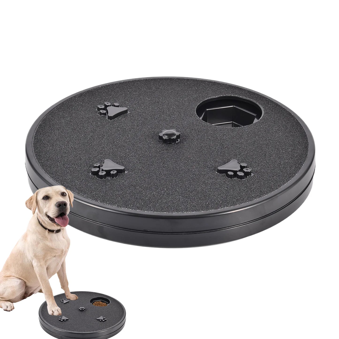 Interactive Dog Nail Scratch Board with Treat Dispenser