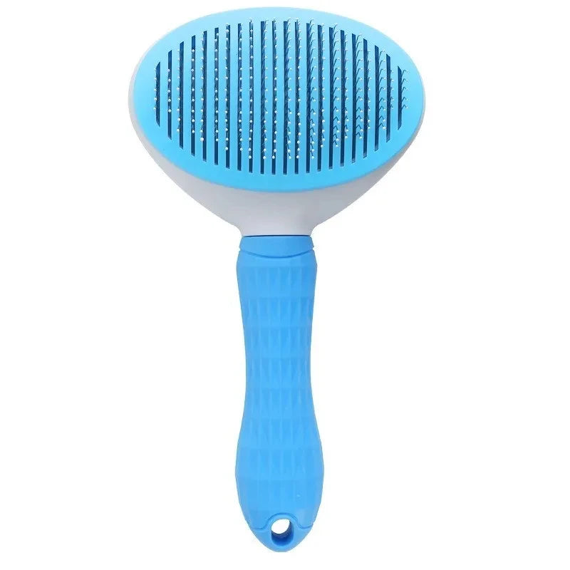 Self-Cleaning Slicker Brush for Dogs and Cats.