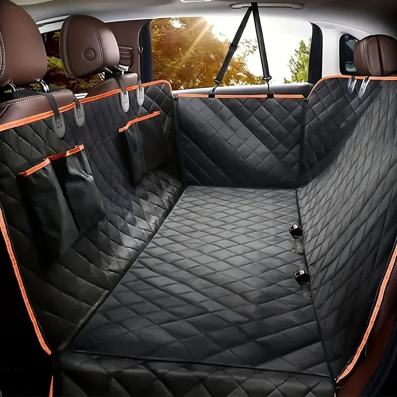 Waterproof Dog Car Seat Cover Hammock with Side Flaps