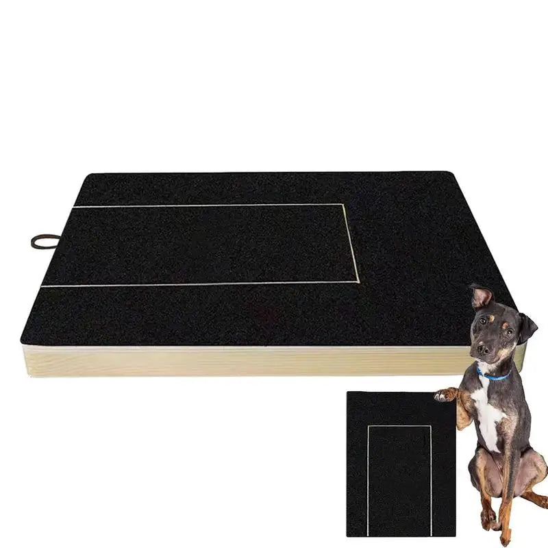 Interactive Dog Nail Scratch Board with Treat Dispenser