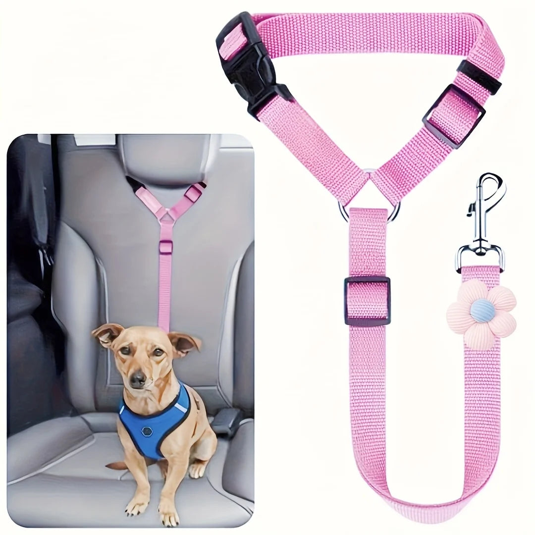 Dog Car Seatbelt Safety Tether