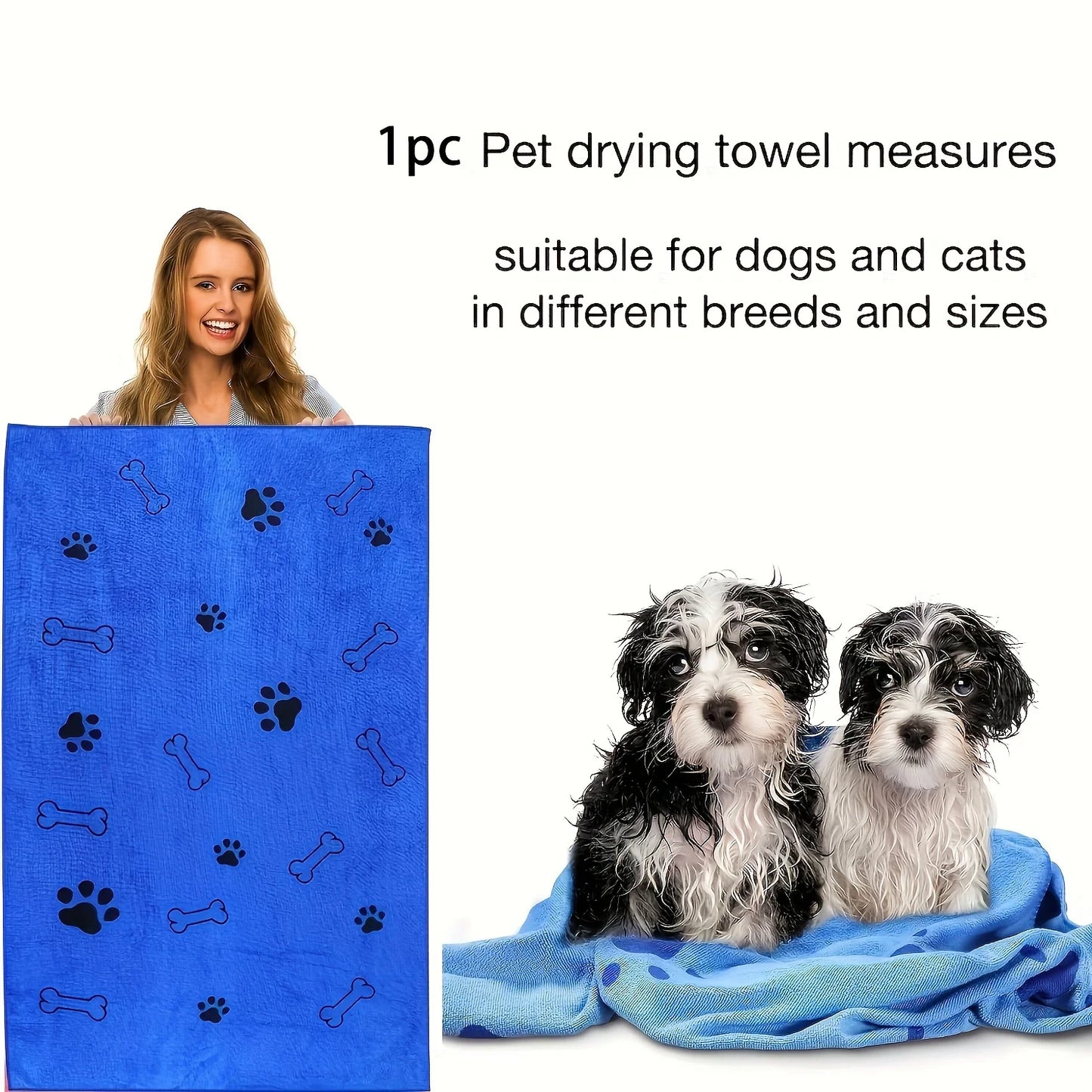 Super Absorbent Microfibre Dog Drying Towel