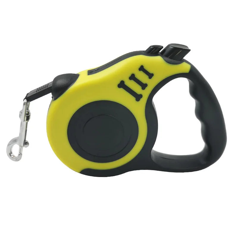 Retractable Dog Leash with One-Touch Brake.
